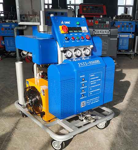 外墻保溫聚氨酯噴涂機(圖1) JNJX-H5600型液壓外墻保溫聚氨酯噴涂機